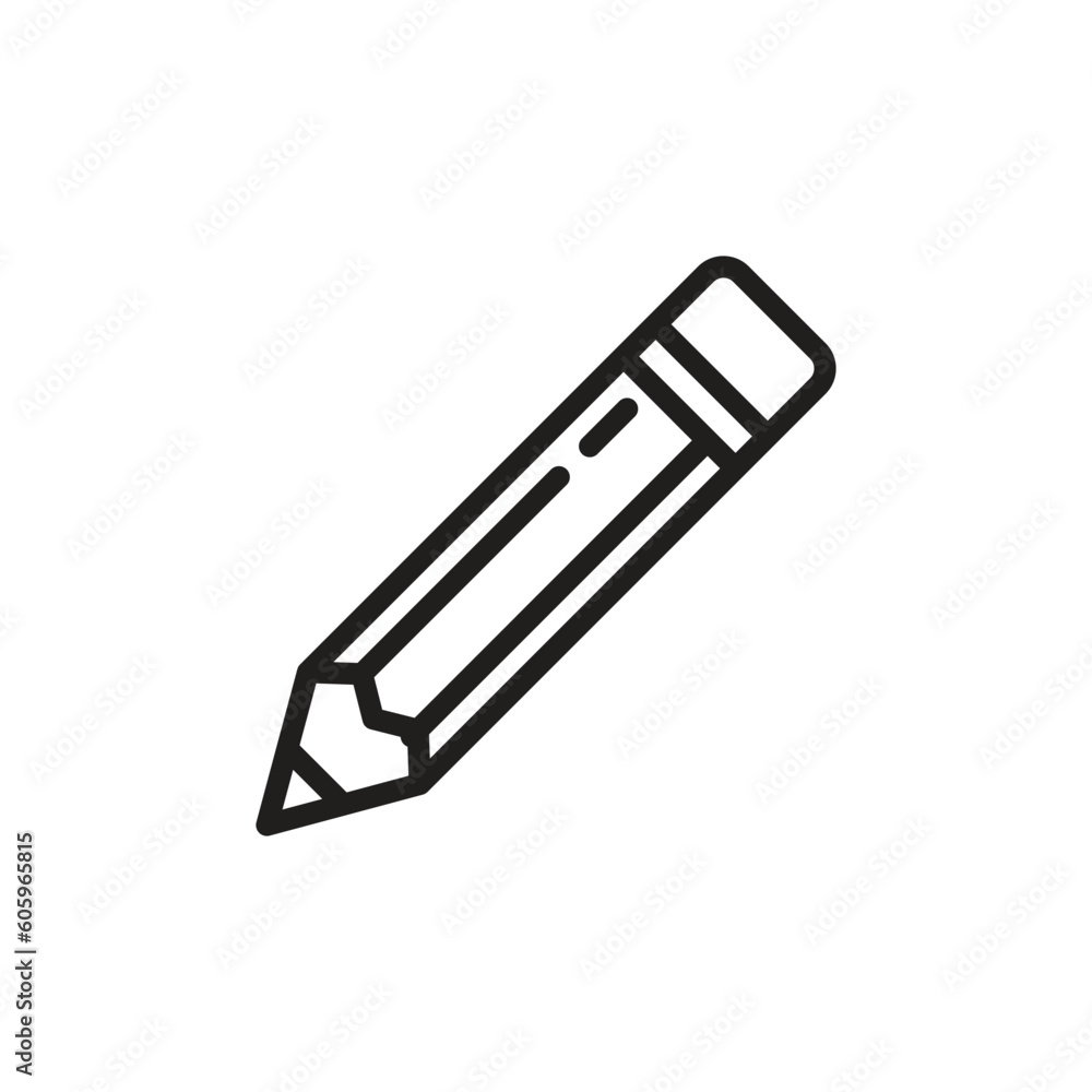 pencil sign symbol vector icon pencil sign symbol vector icon