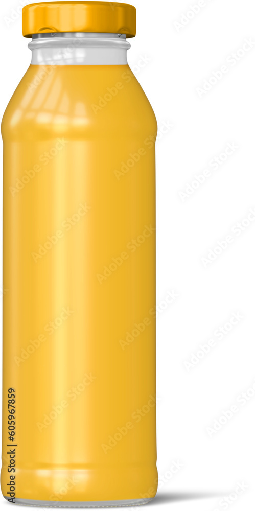 Smoothie Juice Plastic Bottles Packaging 3D Rendering Smoothie Juice Plastic Bottles Packaging 3D Rendering