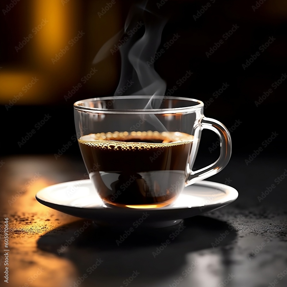 Fototapeta premium translucent Coffee Cup - Barista 