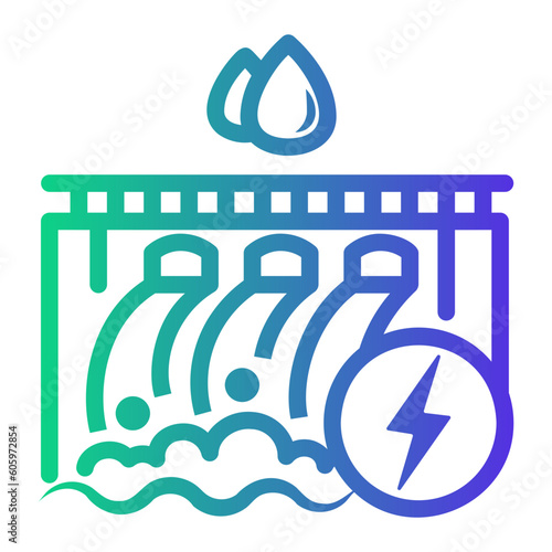 waterfall.natural resources icon