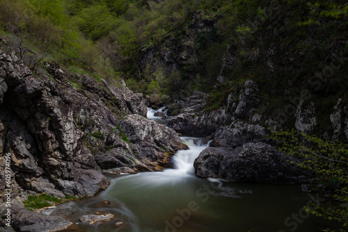 Ciucas waterfall Apuseni mountains Romania
