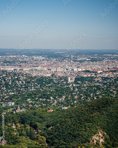 Beautiful view of a landscape in the old town in Hungary, Budapest © Peter Stumpf/Wirestock Creators