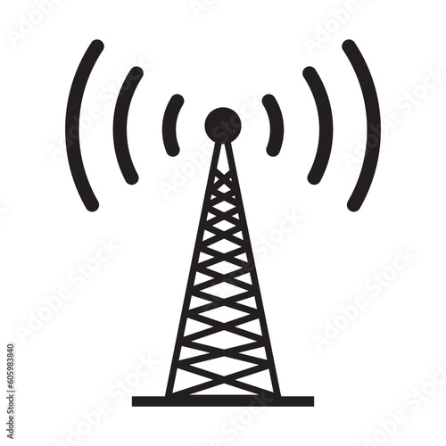 Signal icon vector