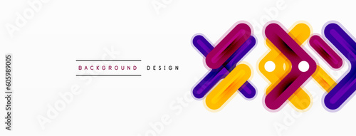 Minimal geometric background cross line. Design for wallpaper, banner, background, landing page, wall art, invitation, prints, posters