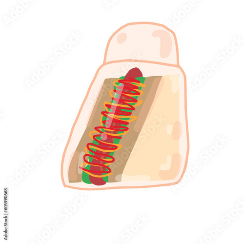 hot dog sandwich