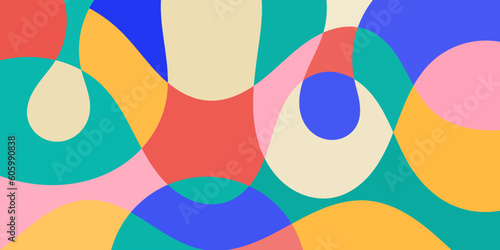 abstract colorful background with arts. vector illustration.