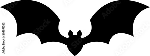 halloween decoration flying bat black silhouette horror