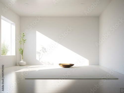 Design Simplicity: A Calming Minimalist Room © Matthew