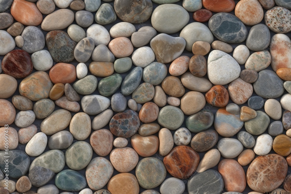 Seamless Texture of Rounded Multi-colored Marble Stones for design Seamless Texture of Rounded Multi-colored Marble Stones for design