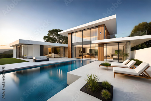 modern house exterior design © Beste stock