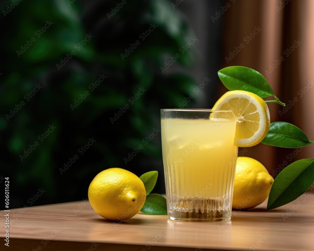 Lemon Month Illustration.Generative AI Lemon Month Illustration.Generative AI