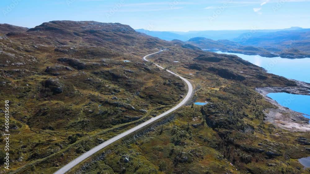 Beautiful landscape of mountains in Norway Beautiful landscape of mountains in Norway
