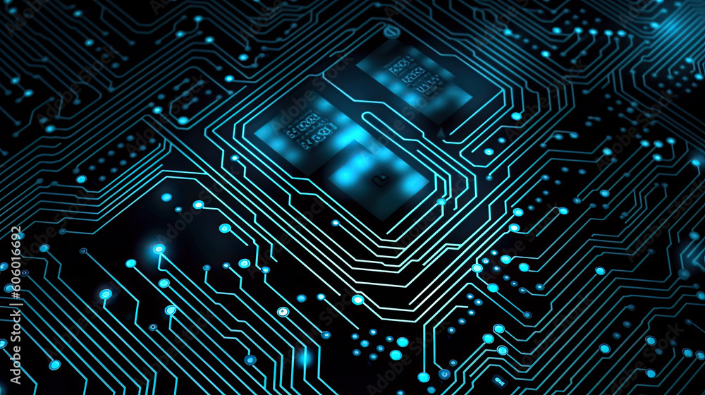 Circuits Background Illustration Circuits Background Illustration