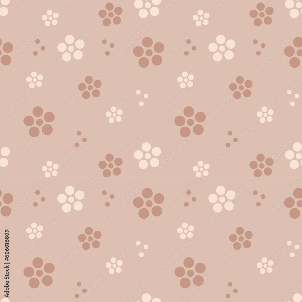 Pattern with floral ornament. Pattern with floral ornament.