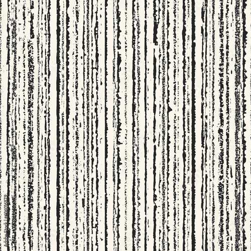 Monochrome Splattered Textured Brushed Striped Pattern