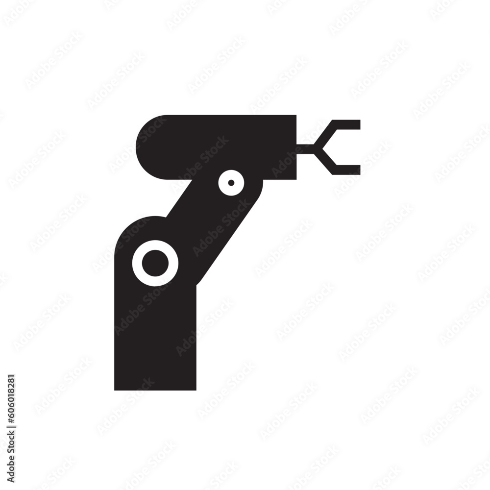 Joint Manufacturing Production Icon Joint Manufacturing Production Icon