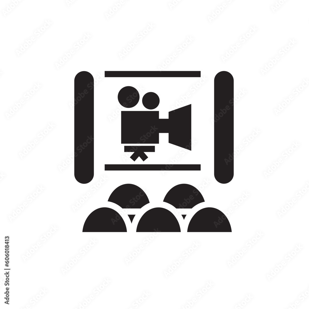 People Production Video Icon People Production Video Icon