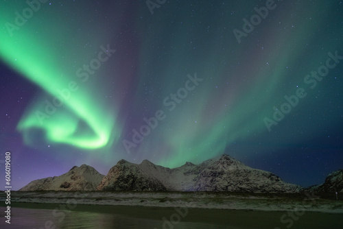 Nordlichter über den Lofoten in Norwegen © Tilo Grellmann