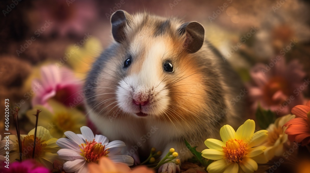 realistic hamster Generative AI realistic hamster Generative AI