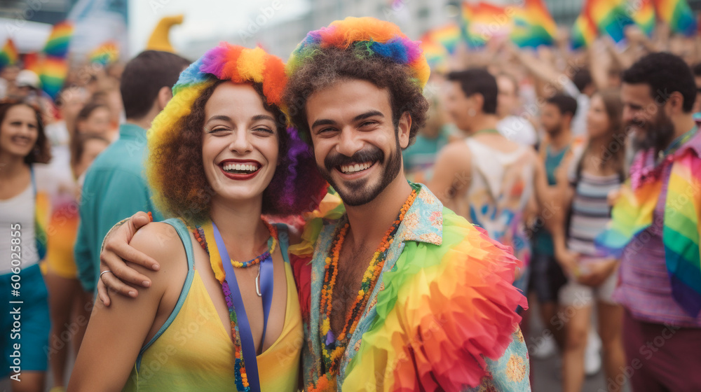 Pride Month LGBTQ Couple Love Is Love Personalized Acrylic Car Hanger Gift For Couple 06043099