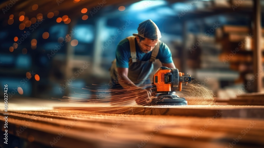 cleaning floor with machine, ai generative cleaning floor with machine, ai generative