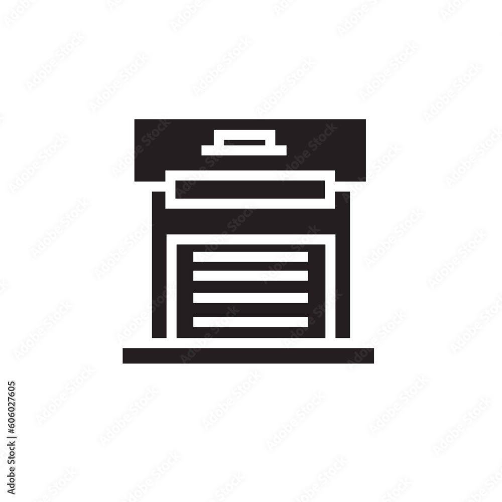 Factory Business Industry Icon Factory Business Industry Icon