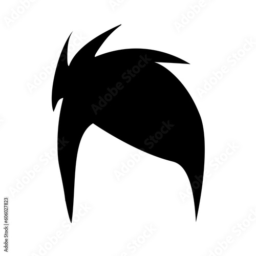 silhouette of men's hairstyles