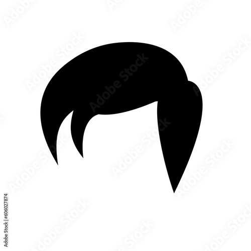 silhouette of men's hairstyles