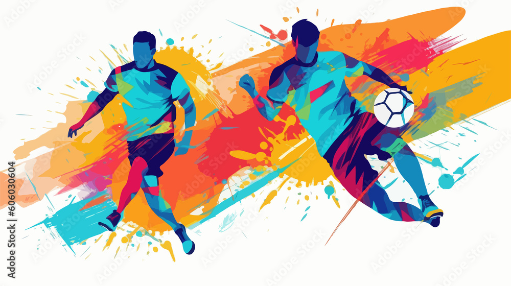Soccer game match goal moment with ball in the net, mesh. Football ball in goal. Banners for football or soccer games Soccer game match goal moment with ball in the net, mesh. Football ball in goal. Banners for football or soccer games