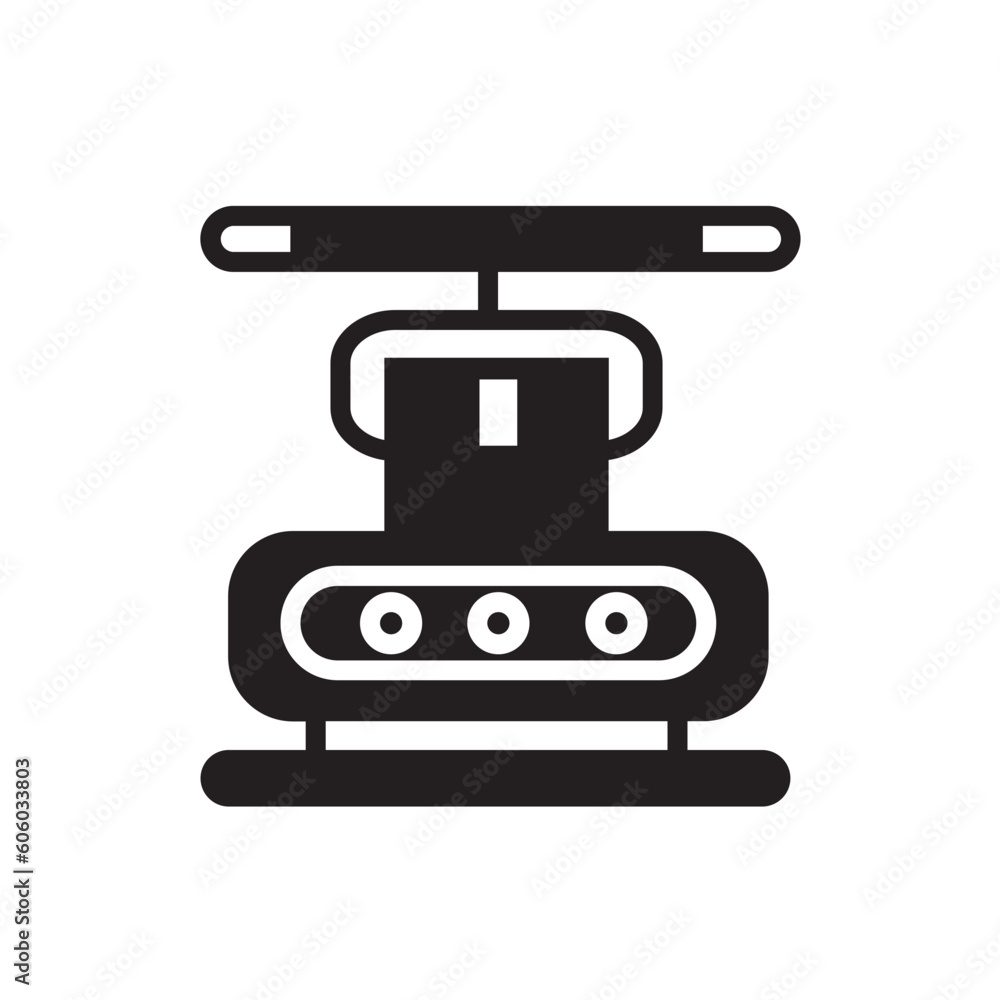 Convey Conveyor Belt Icon Convey Conveyor Belt Icon