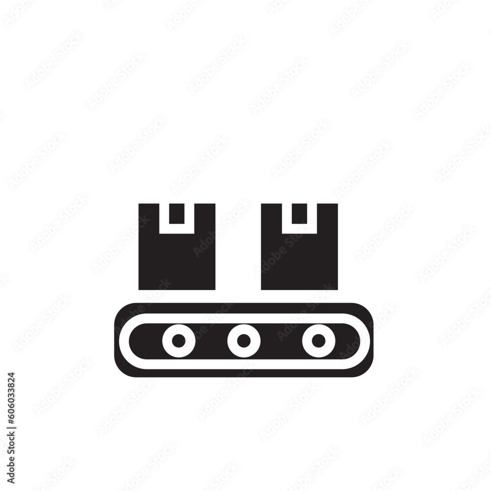 Convey Conveyor Belt Icon Convey Conveyor Belt Icon