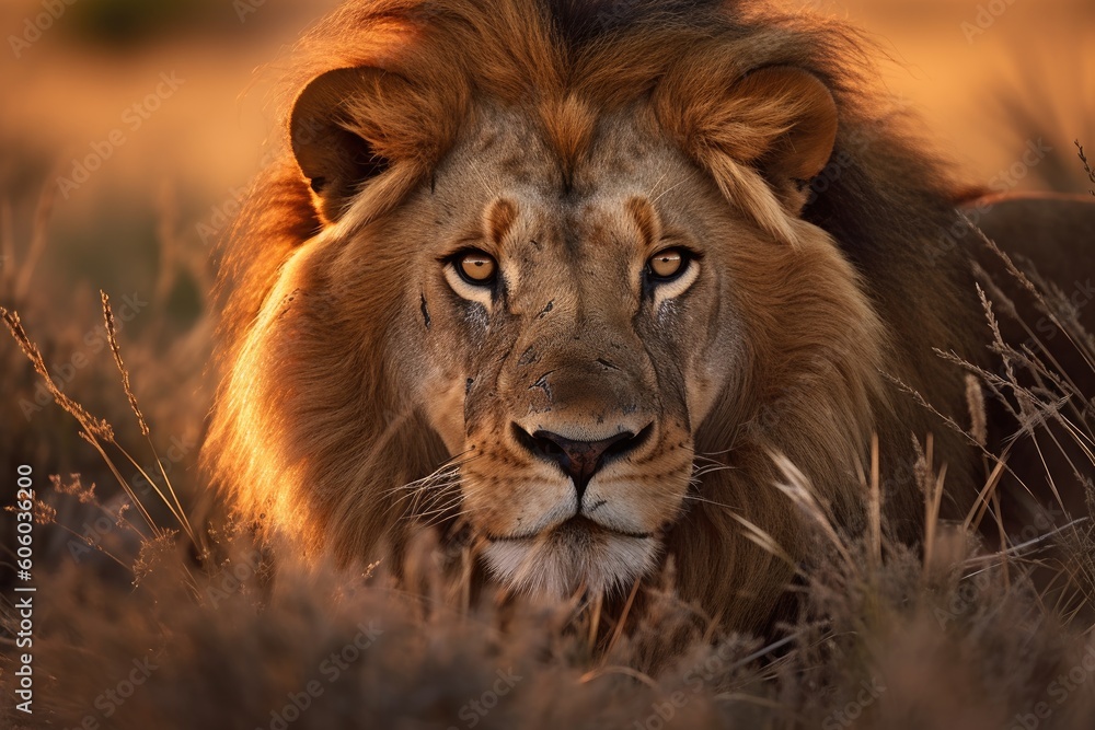 Territory's Titan: A Lion in its Element Territory's Titan: A Lion in its Element