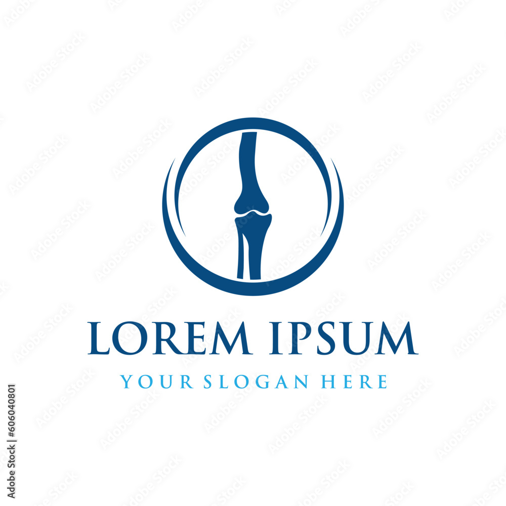 Bone or orthopedic logo template design for bone care and bone health. Bone or orthopedic logo template design for bone care and bone health.
