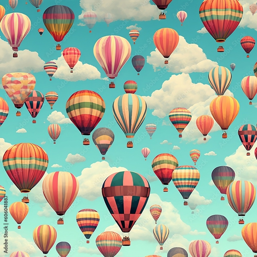 Obraz premium hot air balloon