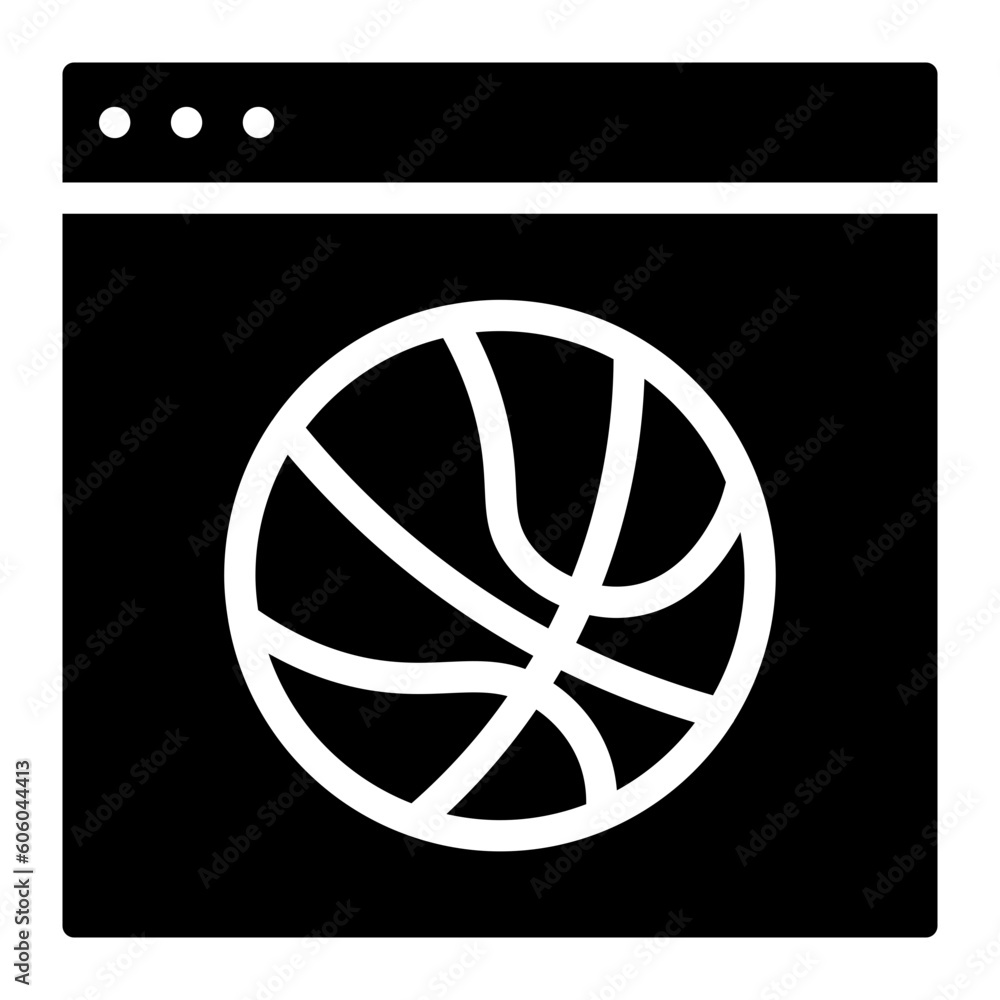 basketball glyph basketball glyph