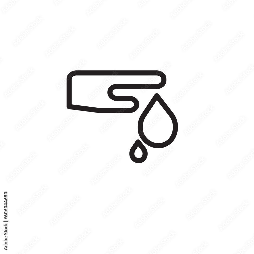 Blood Donation Diabetes Outline Icon Blood Donation Diabetes Outline Icon