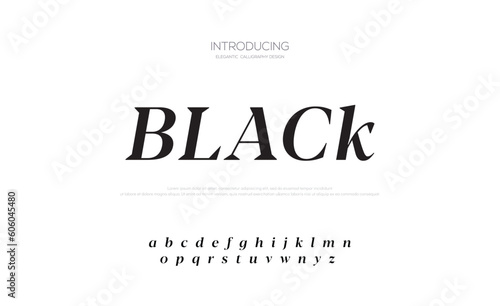 Black, Modern Italic Alphabet Font. Typography urban style fonts for technology, digital, movie logo design. vector illustration