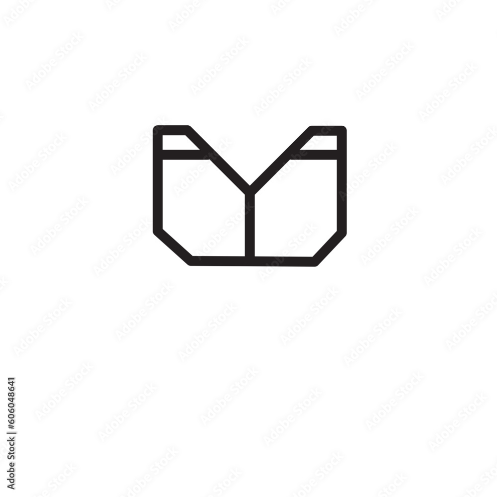 Fashion Shirt Dress Outline Icon Fashion Shirt Dress Outline Icon