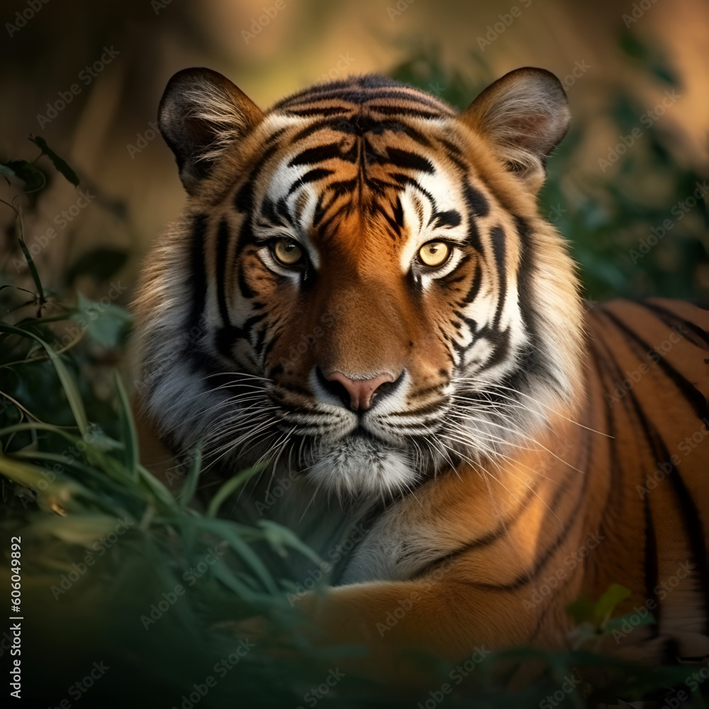 Fototapeta premium Siberian Tiger (Panthera tigris altaica)