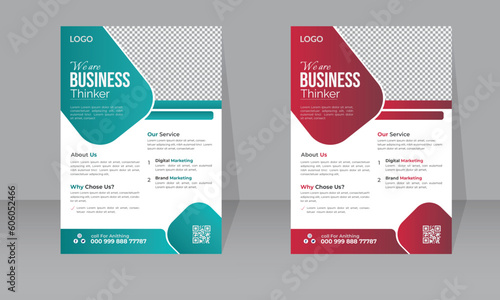 a4 Business Flyer corporate and modern flyer template for marketing professional business flyer. 