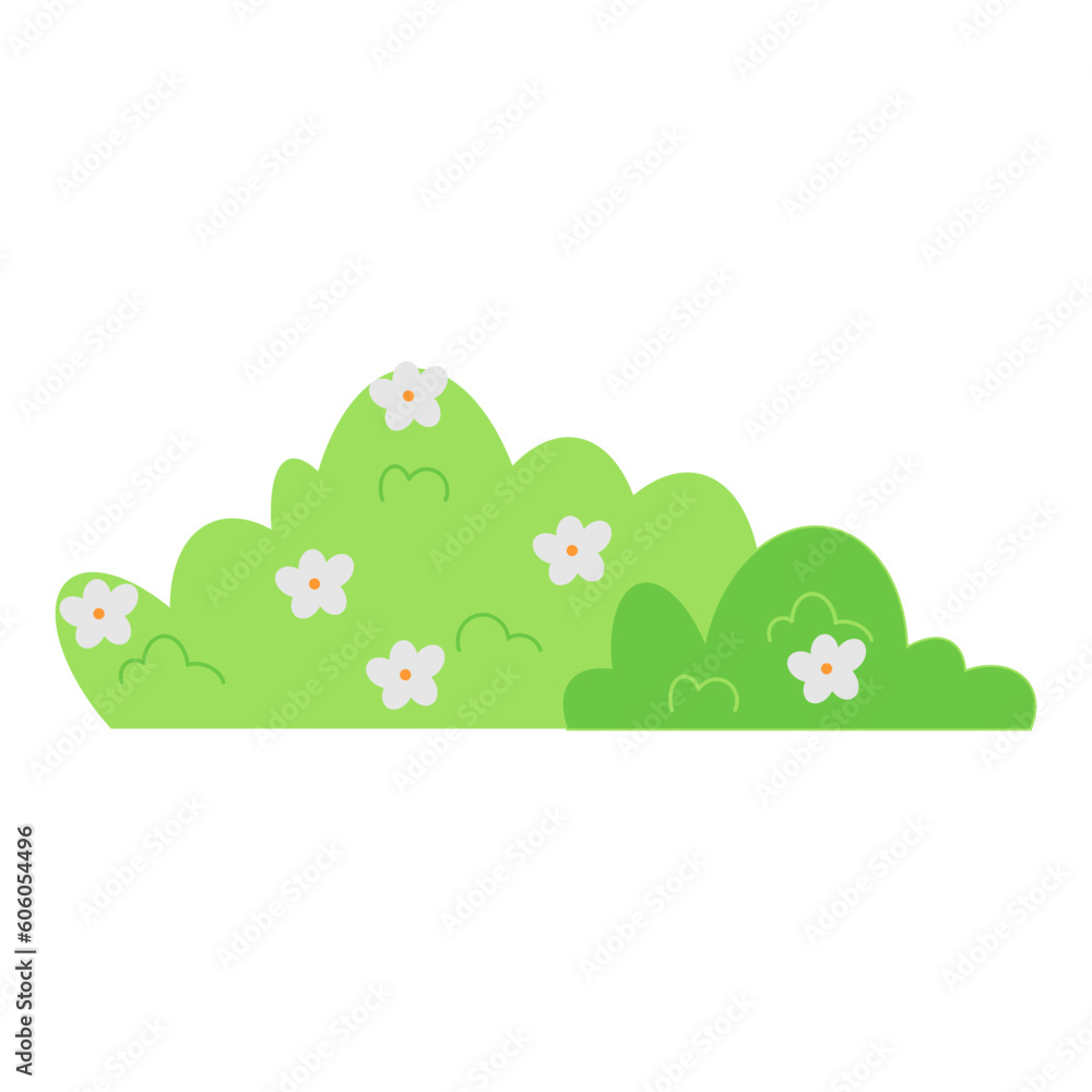Fototapeta premium Green Grass Illustration