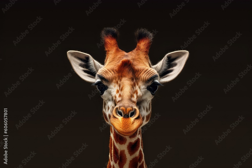 Obraz premium giraffe close up