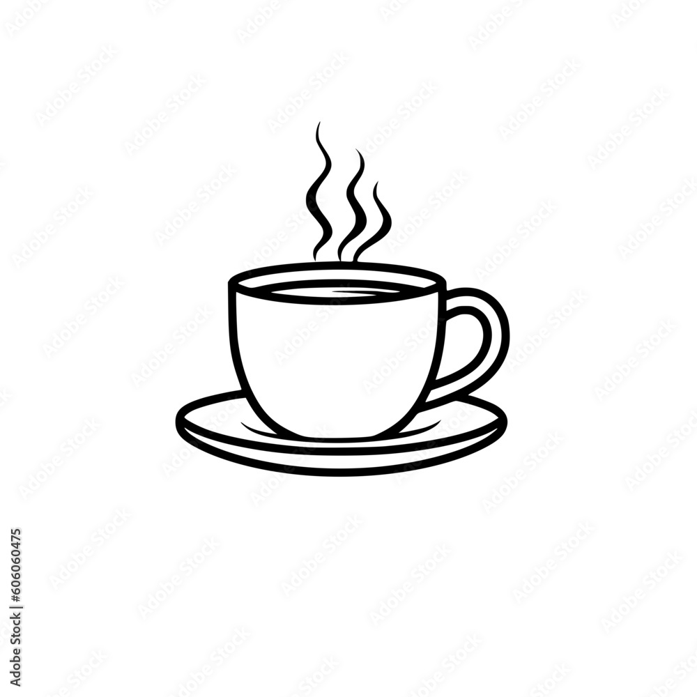 Hot drink in mug vector illustration isolated on transparent background Hot drink in mug vector illustration isolated on transparent background