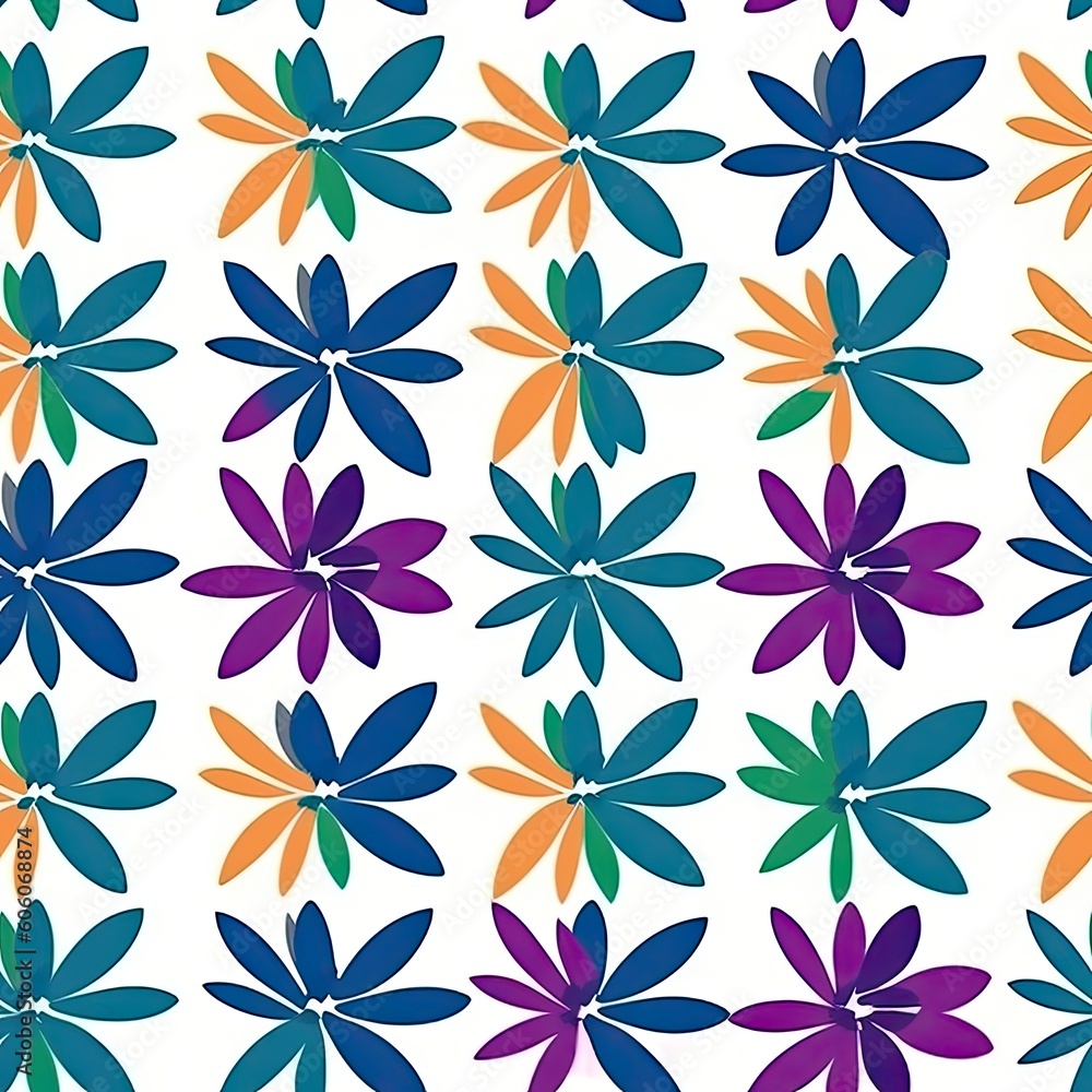 Fashionable pattern simple flower Floral seamless background for textiles, fabrics, covers, wallpapers, print, gift wrapping and scrapbooking Fashionable pattern simple flower Floral seamless background for textiles, fabrics, covers, wallpapers, print, gift wrapping and scrapbooking
