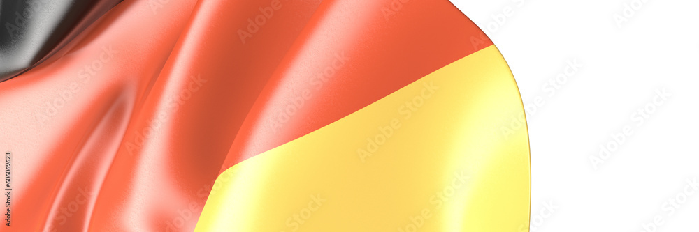 Fototapeta premium Unified spirit: The flag as a symbol of community