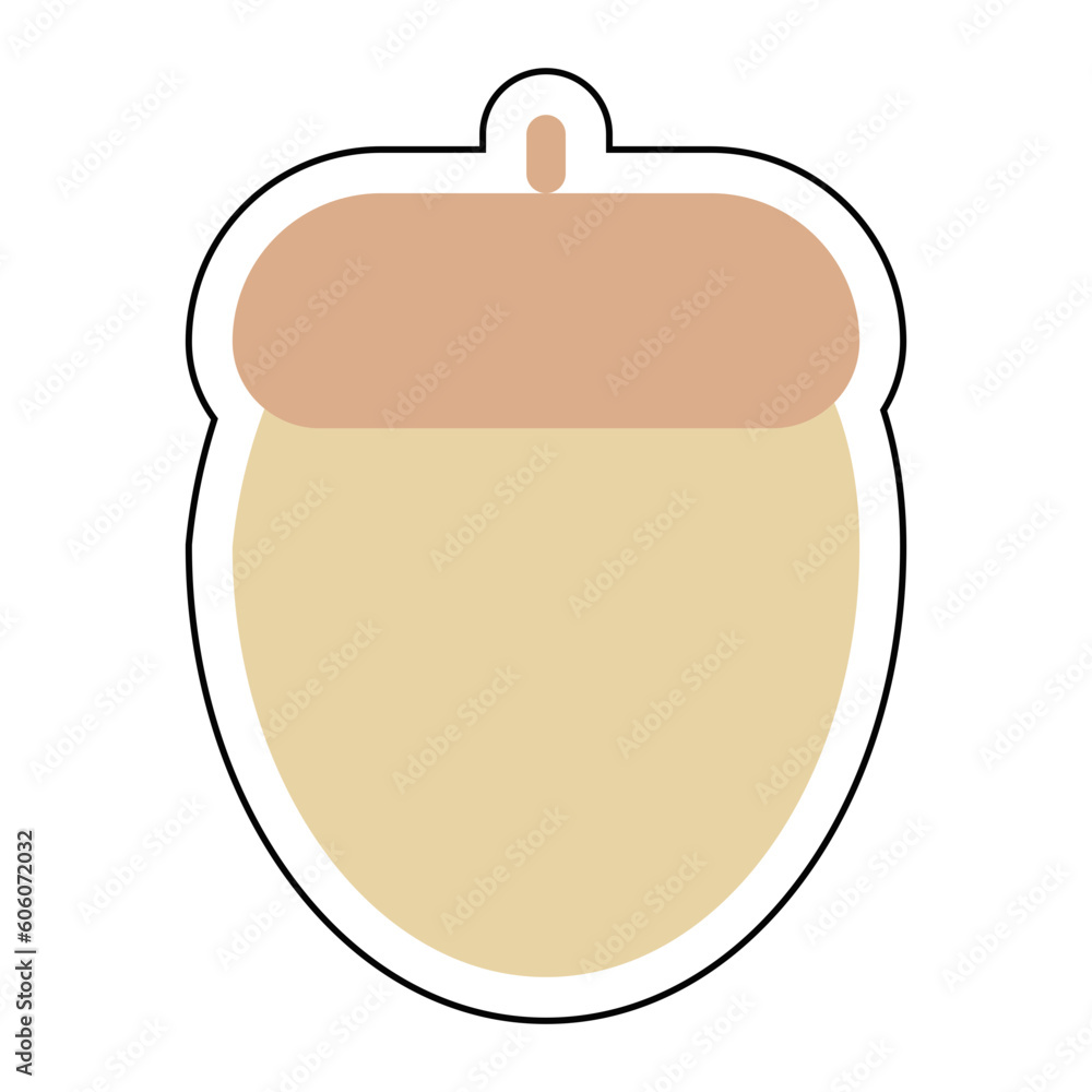 Sticker HAZELNUTS design vector icon design vector line icon svg Sticker HAZELNUTS design vector icon design vector line icon svg