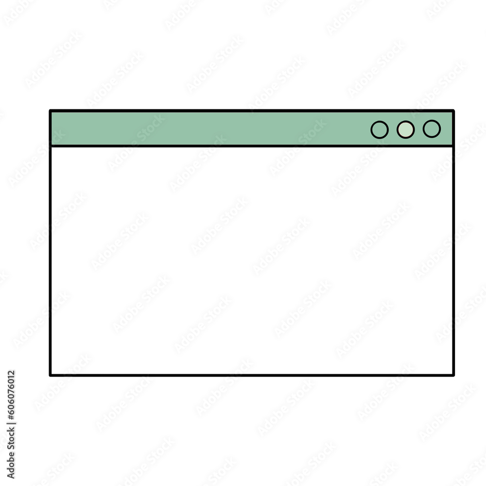 Window dialog box, email browser computer windows screen background illustration hand drawn pastel colors Window dialog box, email browser computer windows screen background illustration hand drawn pastel colors