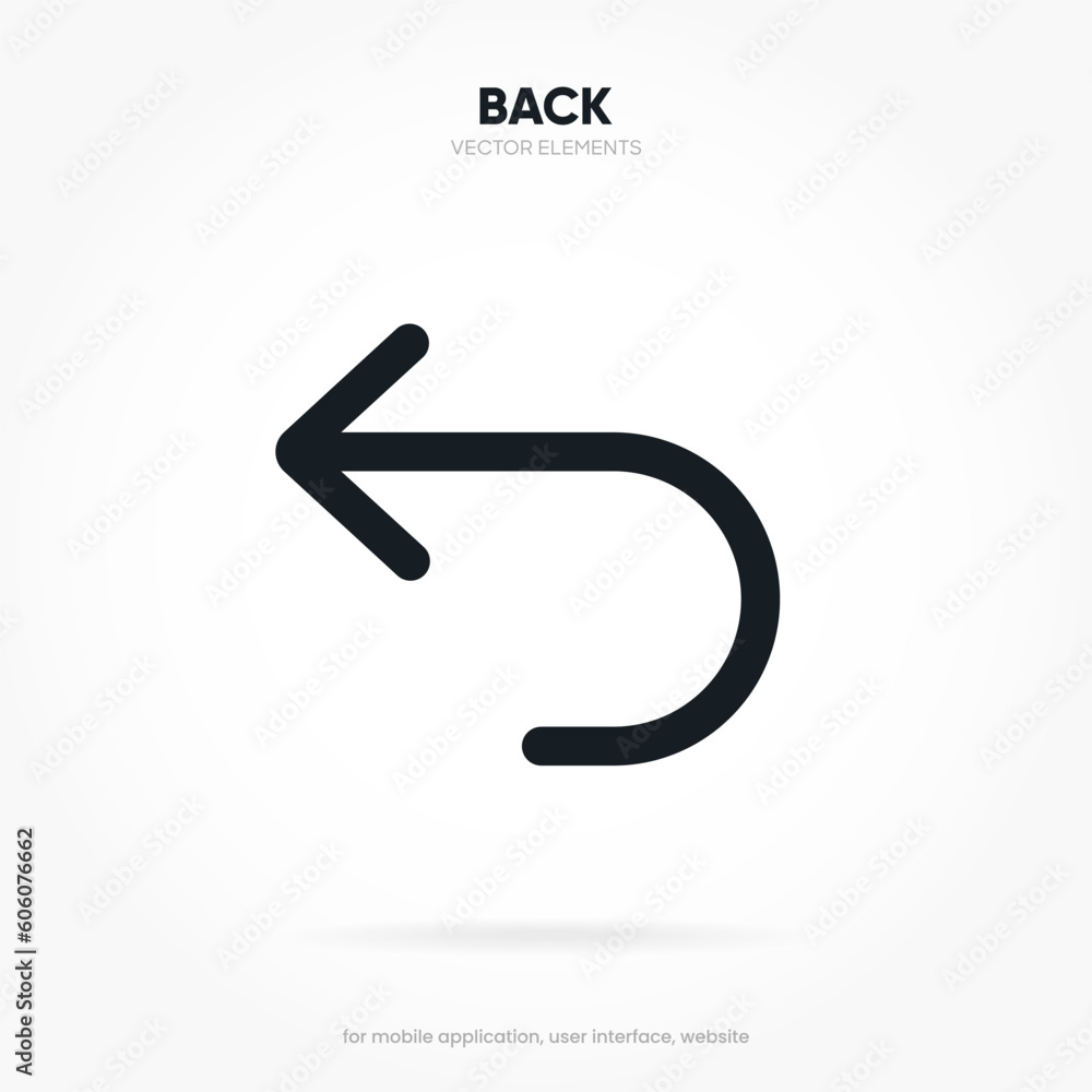 Arrow back icon. Previous direction symbol. Icon arrow symbol. Left symbol. Returning arrow icon. Return icon. Go back sign. Arrow back icon. Previous direction symbol. Icon arrow symbol. Left symbol. Returning arrow icon. Return icon. Go back sign.
