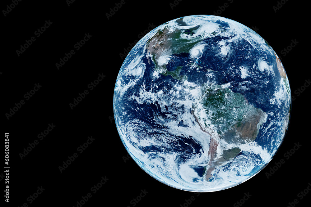 Planet Earth on a dark background. Elements of this image furnishing NASA. Planet Earth on a dark background. Elements of this image furnishing NASA.