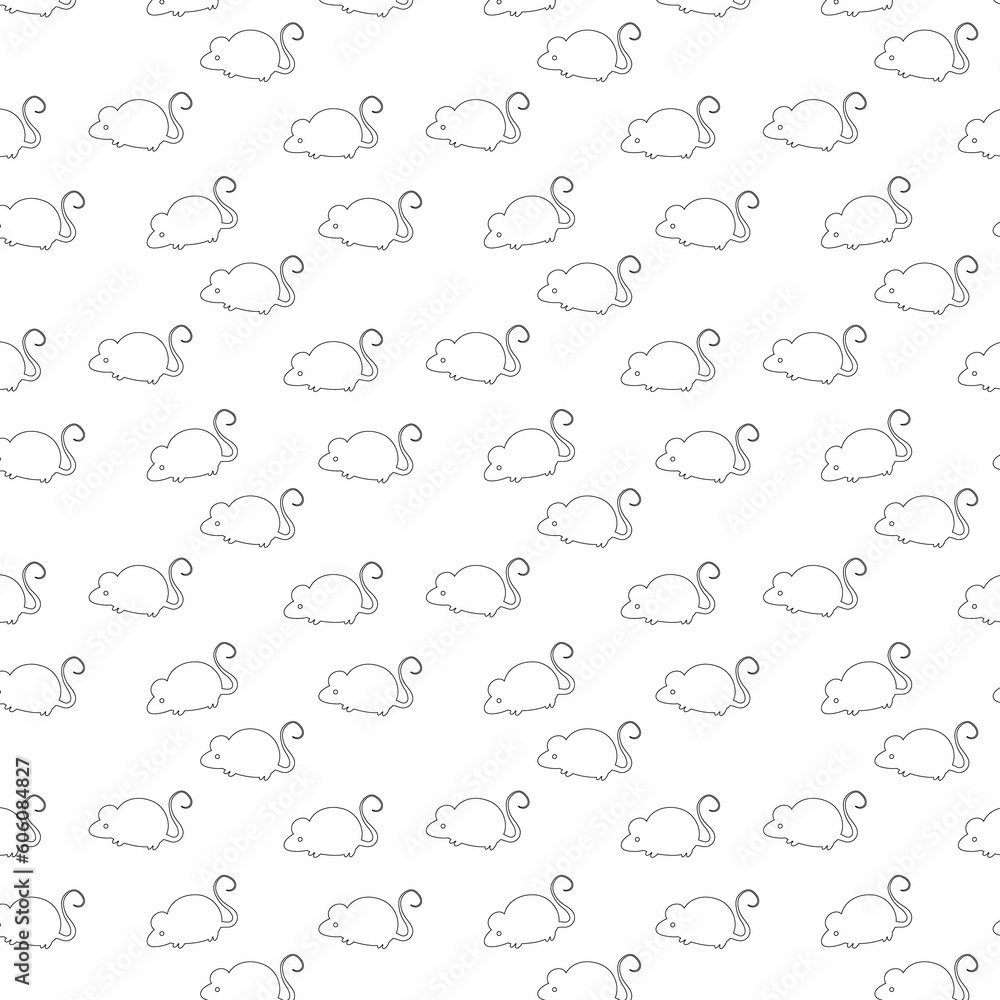 Background with a mouse Background with a mouse